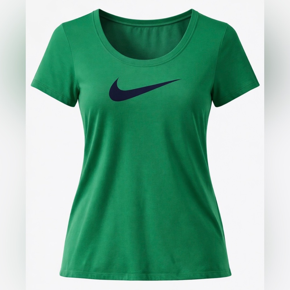 Green Nike Dri-Fit Tee Shirt